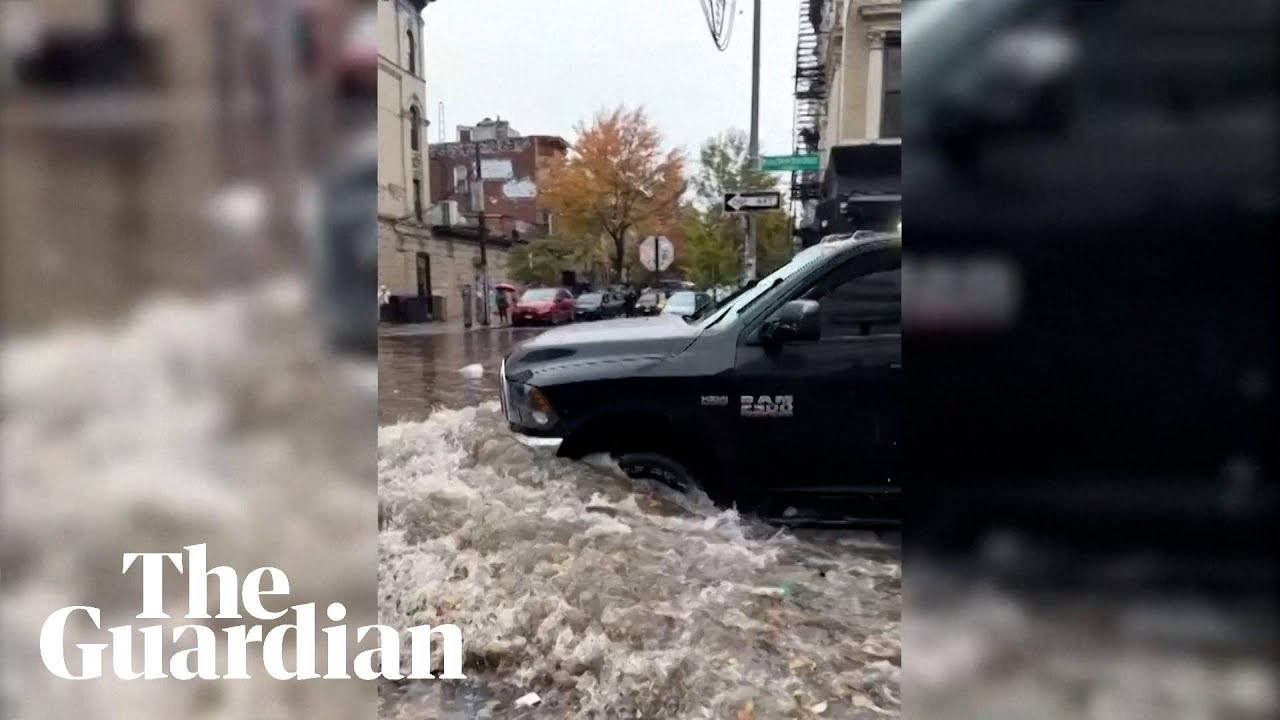 Heavy rain floods streets in New York City - MCI Group